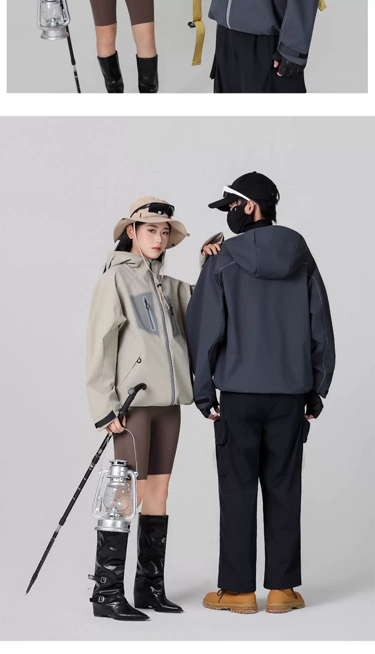 Unisex Waterproof Breathable Hard Shell Jacket