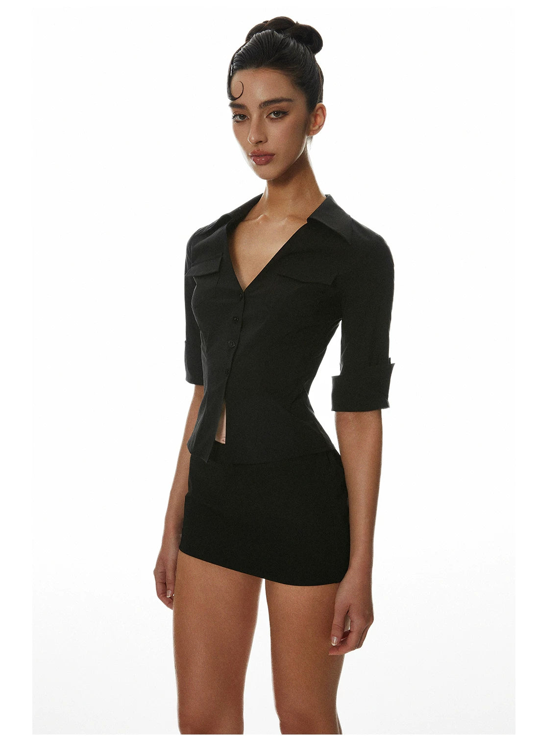 V-Neck Siren Co-ord Set