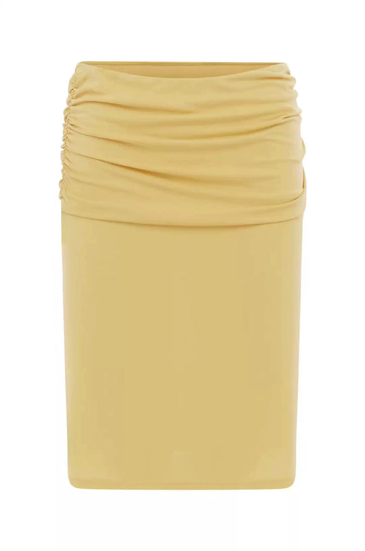 V-Neck Top & Midi Skirt