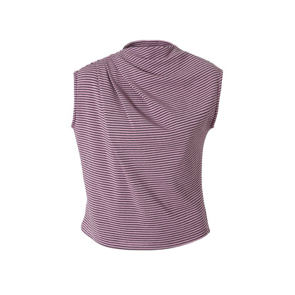 Vintage Stripe Sleeveless Top