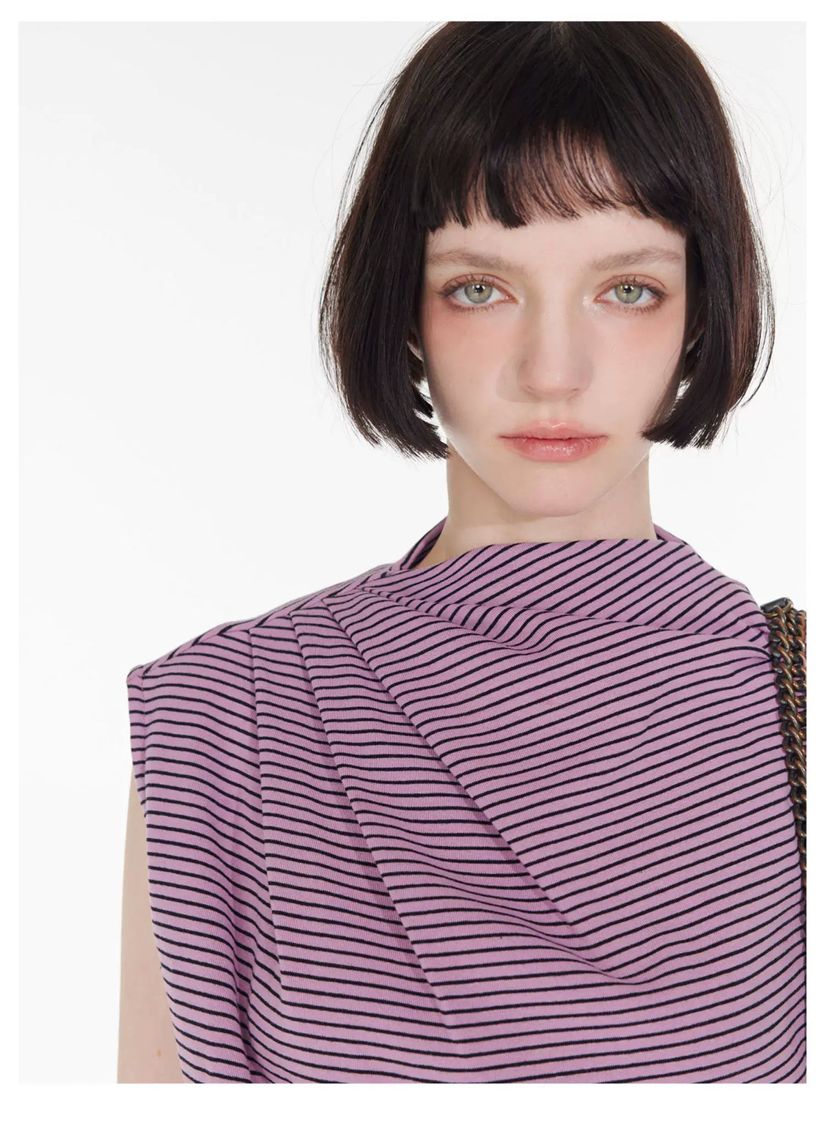Vintage Stripe Sleeveless Top