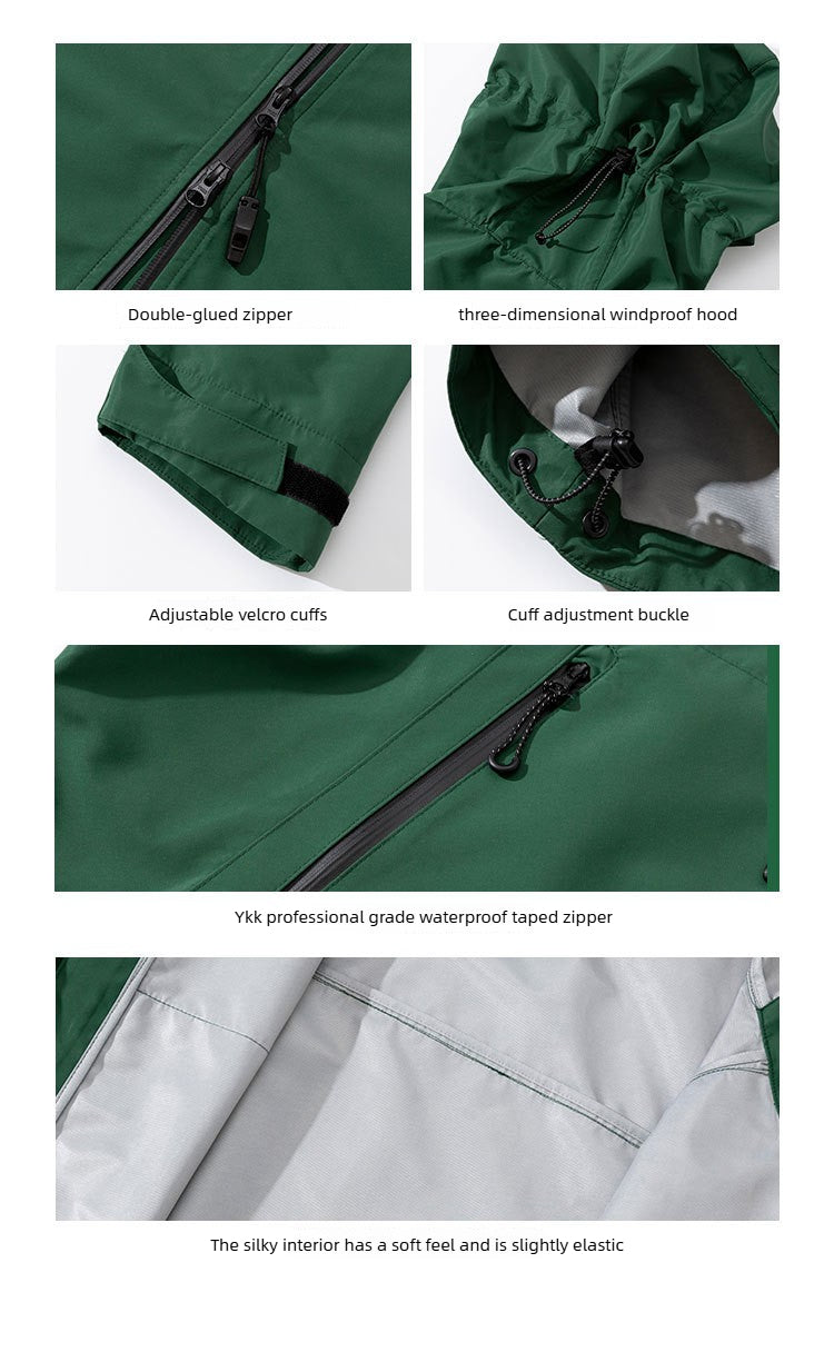 Waterproof Breathable Protective Shell Jacket