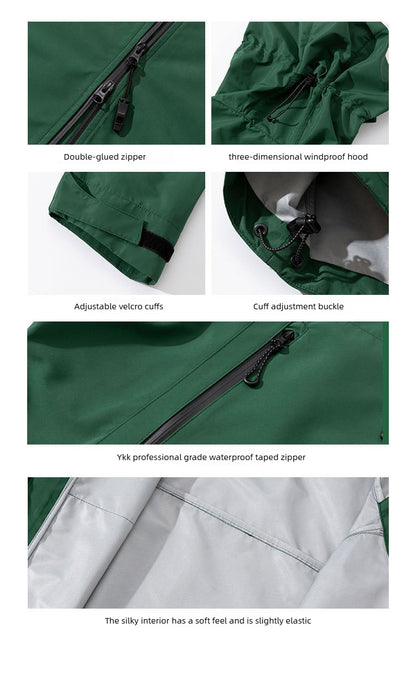 Waterproof Breathable Protective Shell Jacket