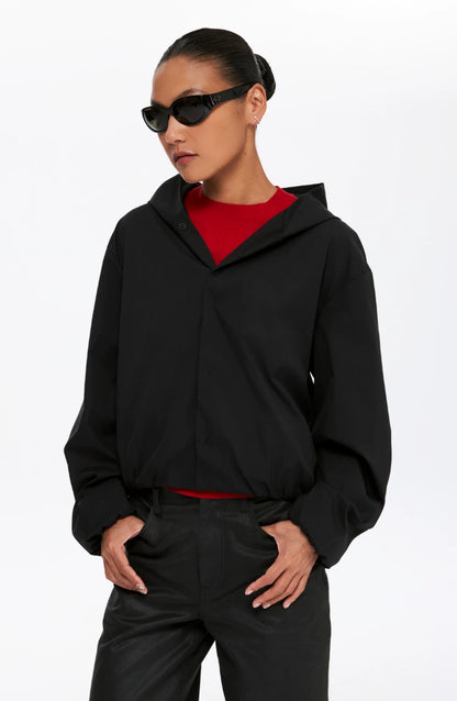 Weather-Resistant Cotton-Touch Jacket