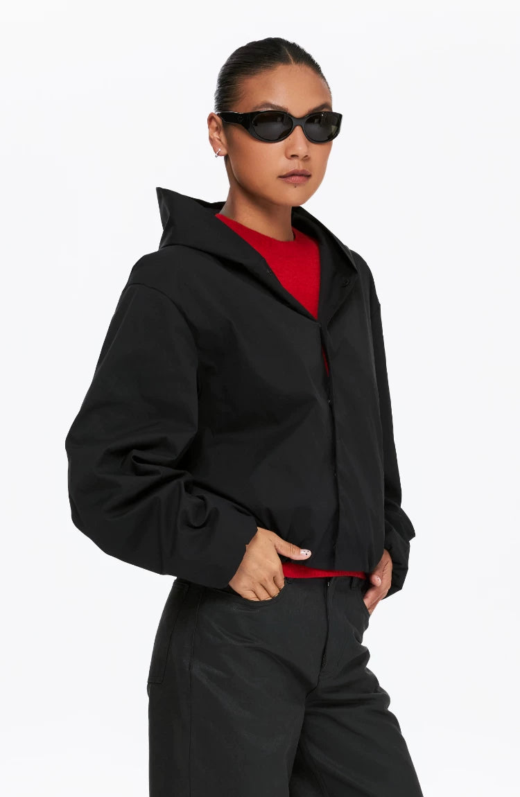 Weather-Resistant Cotton-Touch Jacket