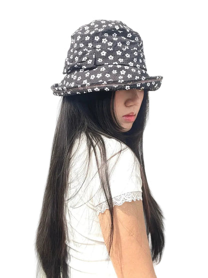Women's Floral Wide Brim Bucket Hat
