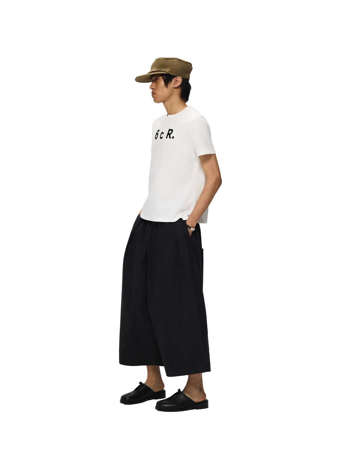 Women's Black Drawstring Balloon Wide Leg Pants
