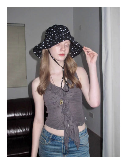 Women's Bow Wide Brim Sun Hat