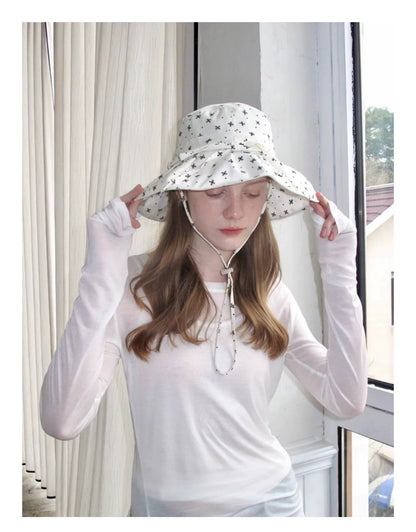 Women's Bow Wide Brim Sun Hat