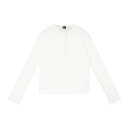 Slim Waffle-Knit Henley Shirt
