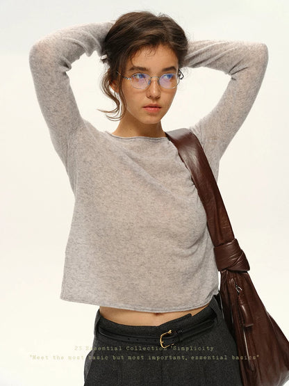 Wool & Alpaca Crew Neck Sweater